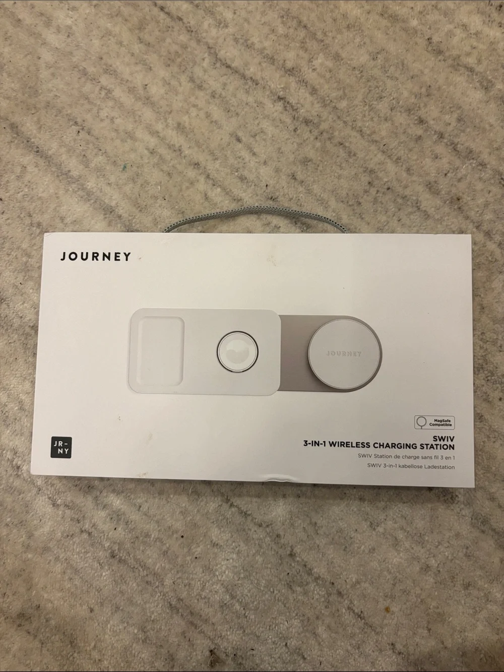 Journey 3-in-1 Wireless Charging Station - White